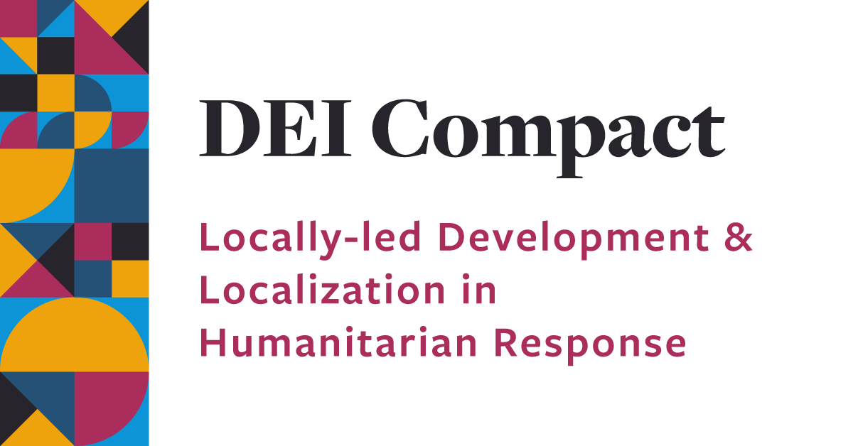 Locallyled Development and Localization in Humanitarian Response