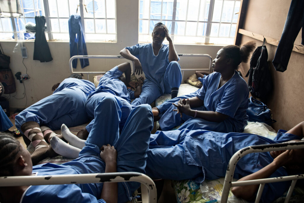 Nurses during Ebola Outbreak